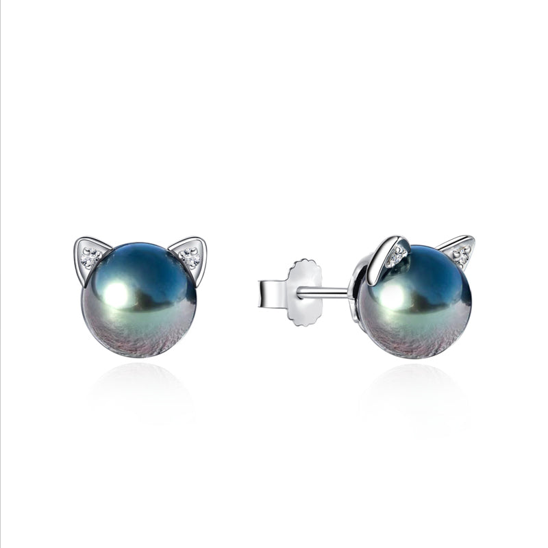 Boucle d’oreille Perle de Tahiti pas Cher - vue 1