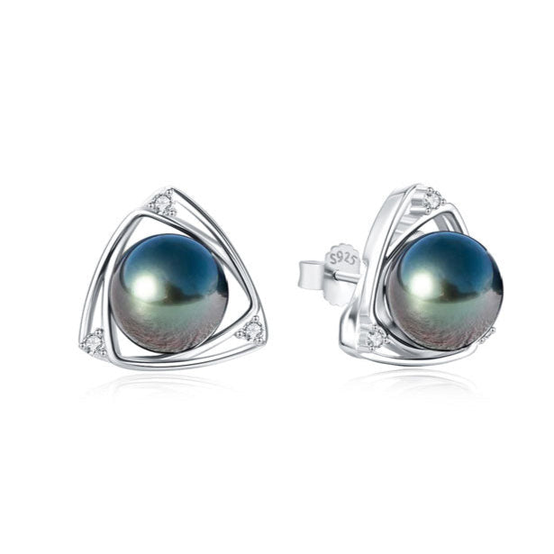 Boucle d’oreille en Perle de Tahiti - vue 1