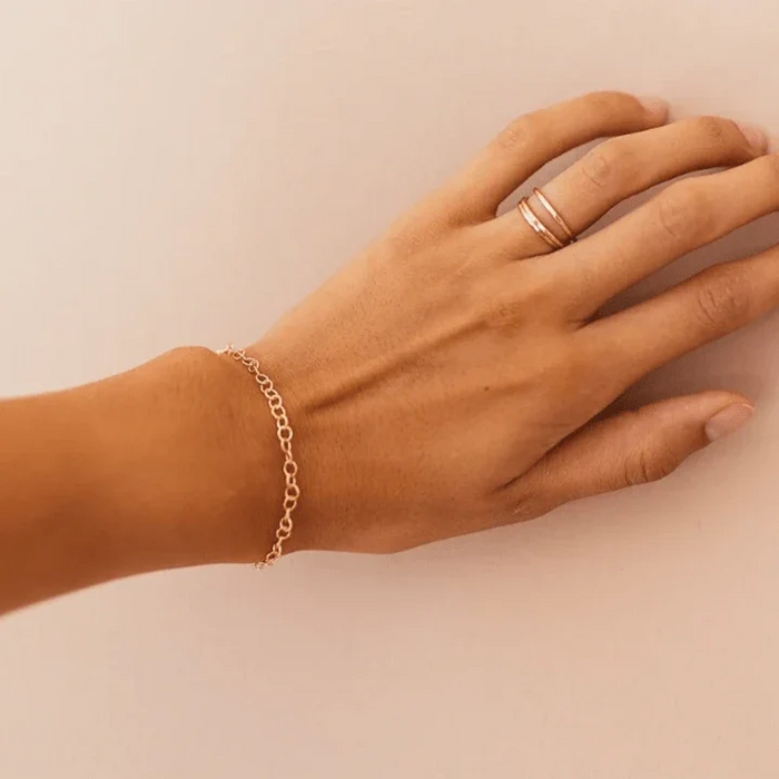 Bracelet Chaine Or - vue 1