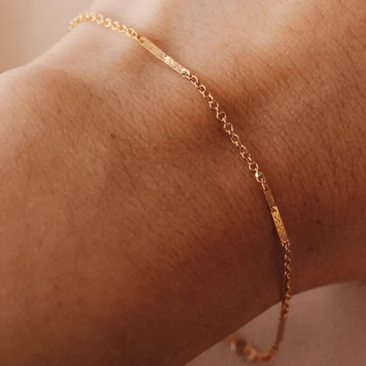 Bracelet Chaine Or Femme - vue 1