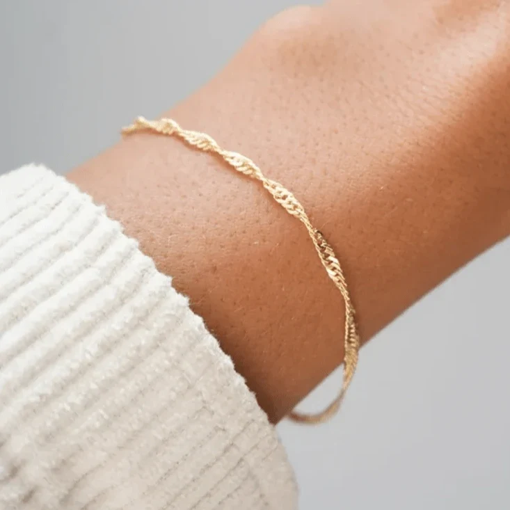 Bracelet Or Femme Moderne - vue 1
