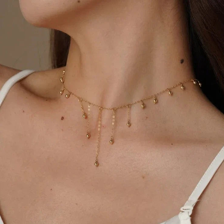 Collier Or Jaune Femme - vue 1