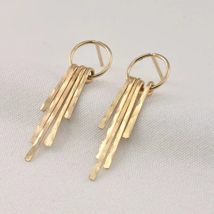 Boucle d’oreille Pendante Or - vue 1