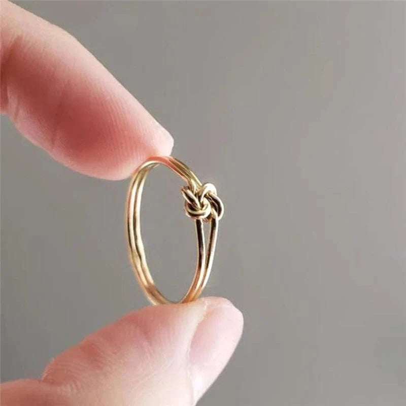 Bague Solitaire Or - vue 2