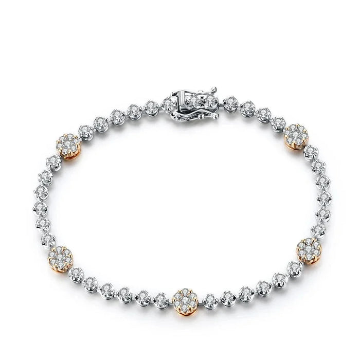 Bracelet Boule Diamant - vue 1
