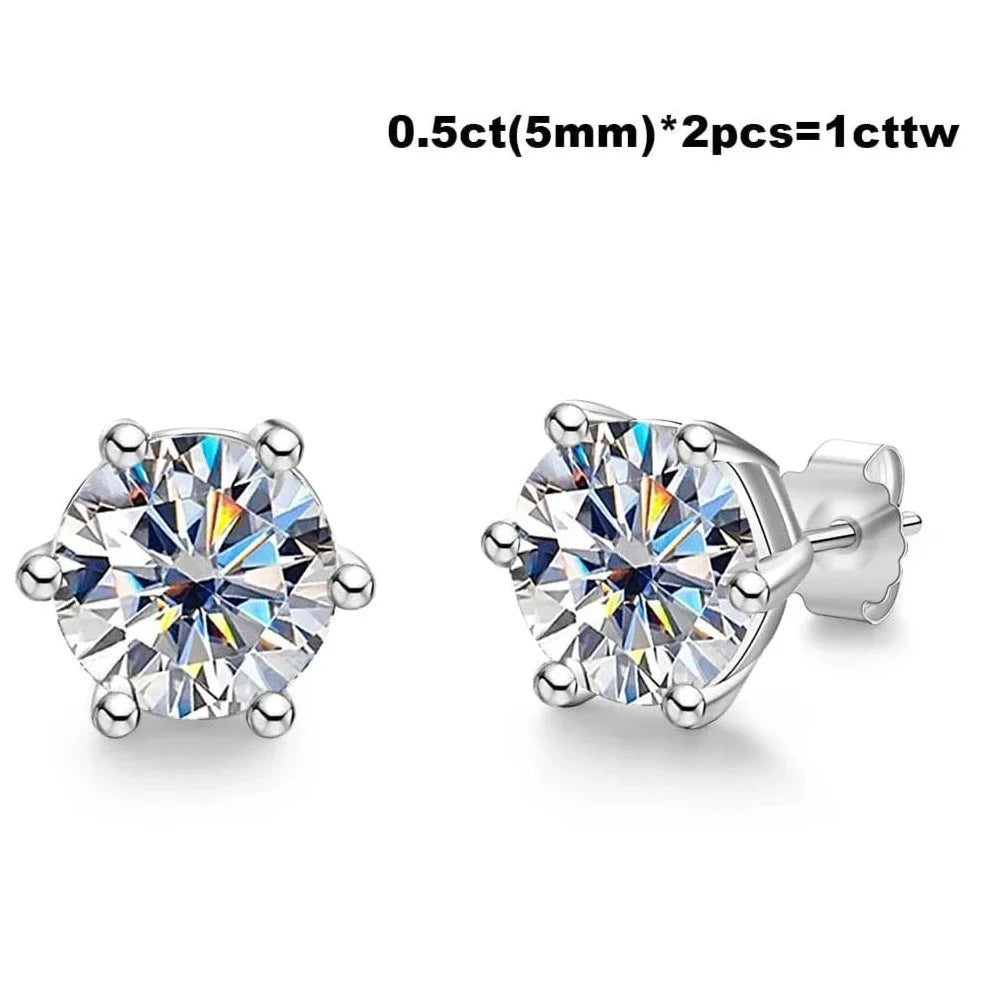 Boucle d’oreille Puce Diamant - vue 5