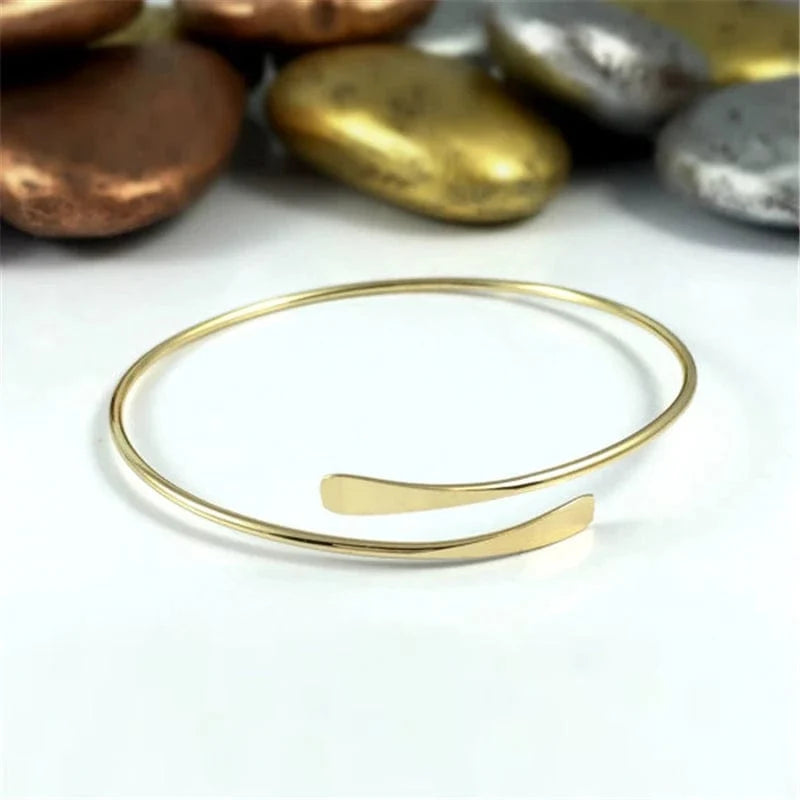 Bracelet Jonc Or - vue 1