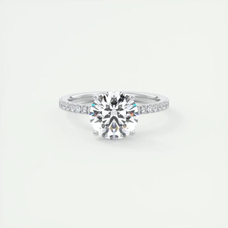 Bague de Fiançaille Argent - vue 1
