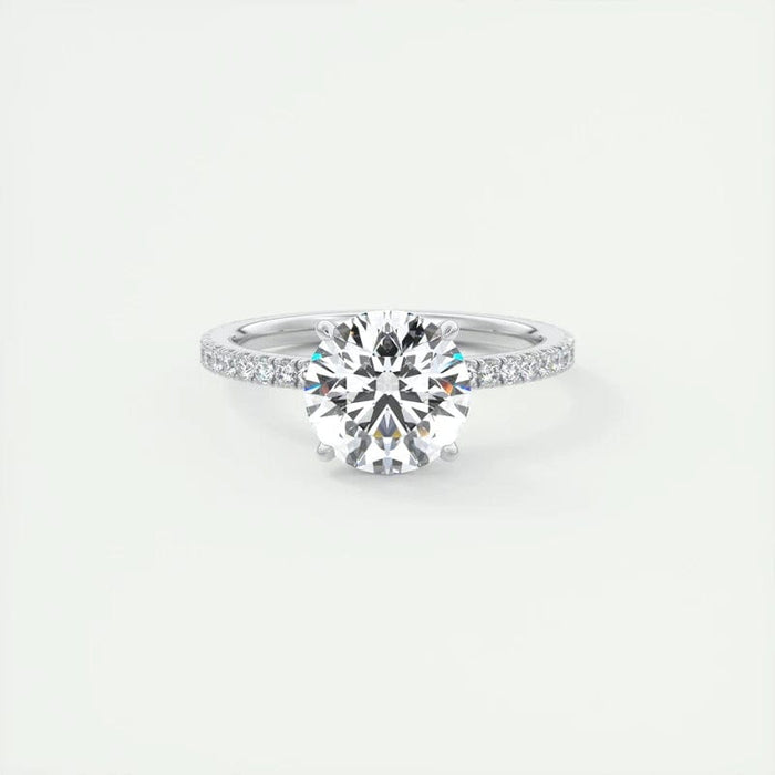 Bague de Fiançaille Argent - vue 1