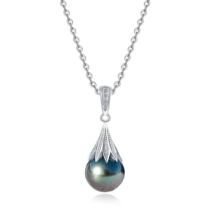 Pendentif Perle Noire Isa - vue 1