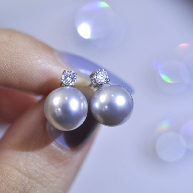 Boucle d’oreille Akoya<br>Sabine - vue 1