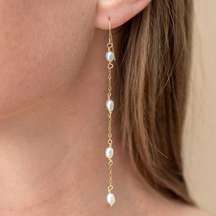 Boucle d’oreille Perle de Culture Julie - vue 1