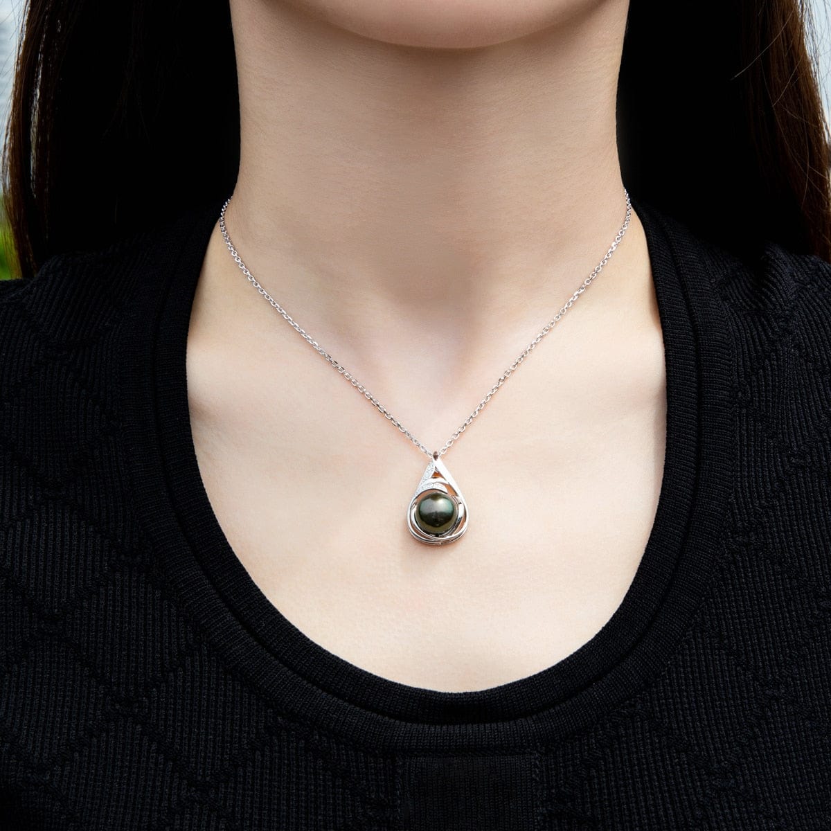 Collier Perle de Tahiti Raukura - vue 2