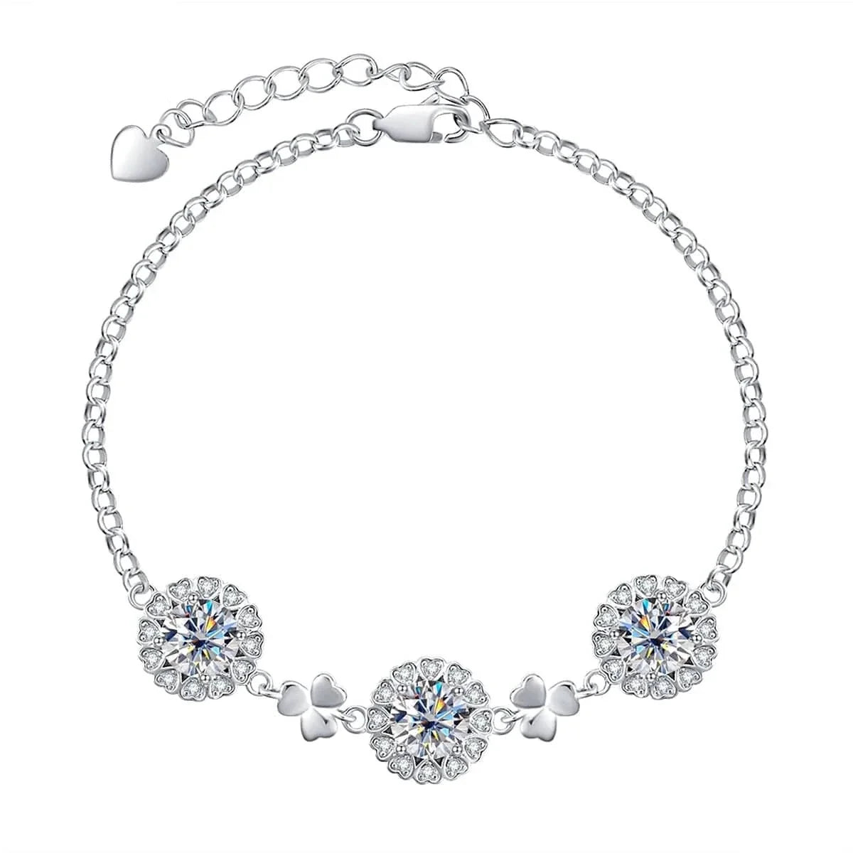 Bracelet 3 Diamants - vue 1