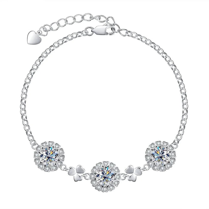Bracelet 3 Diamants - vue 1