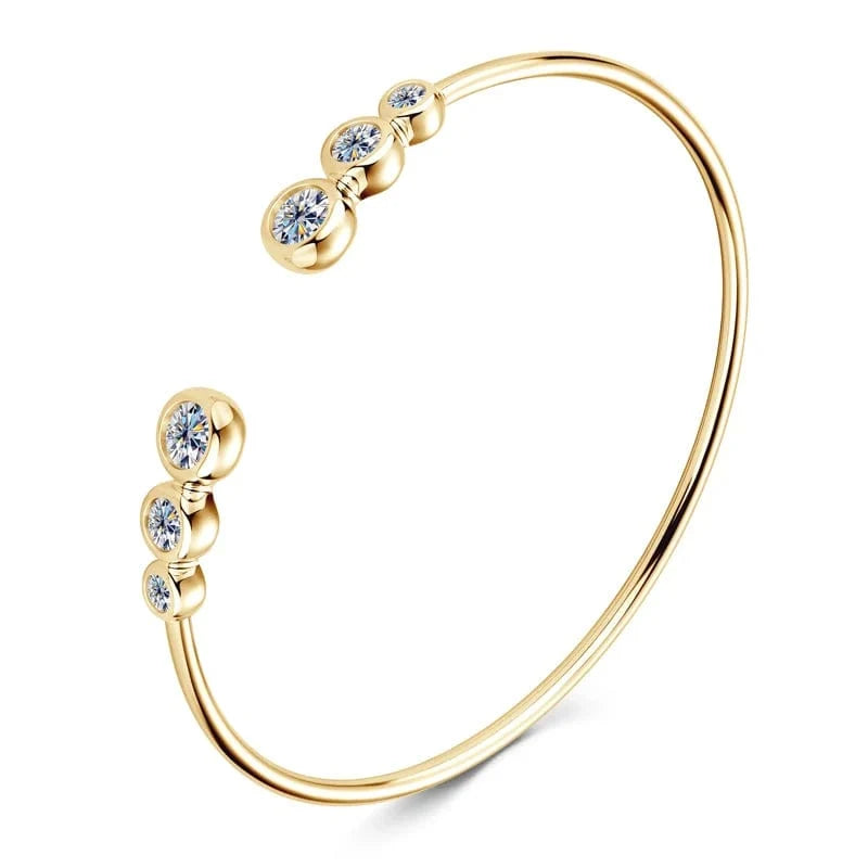 Bracelet Jonc Diamant - vue 1