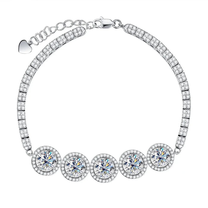 Bracelet Argent Diamant - vue 1