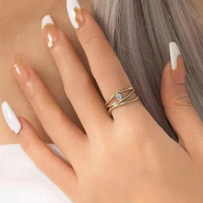 Bague de Fiançaille Coupe - vue 1