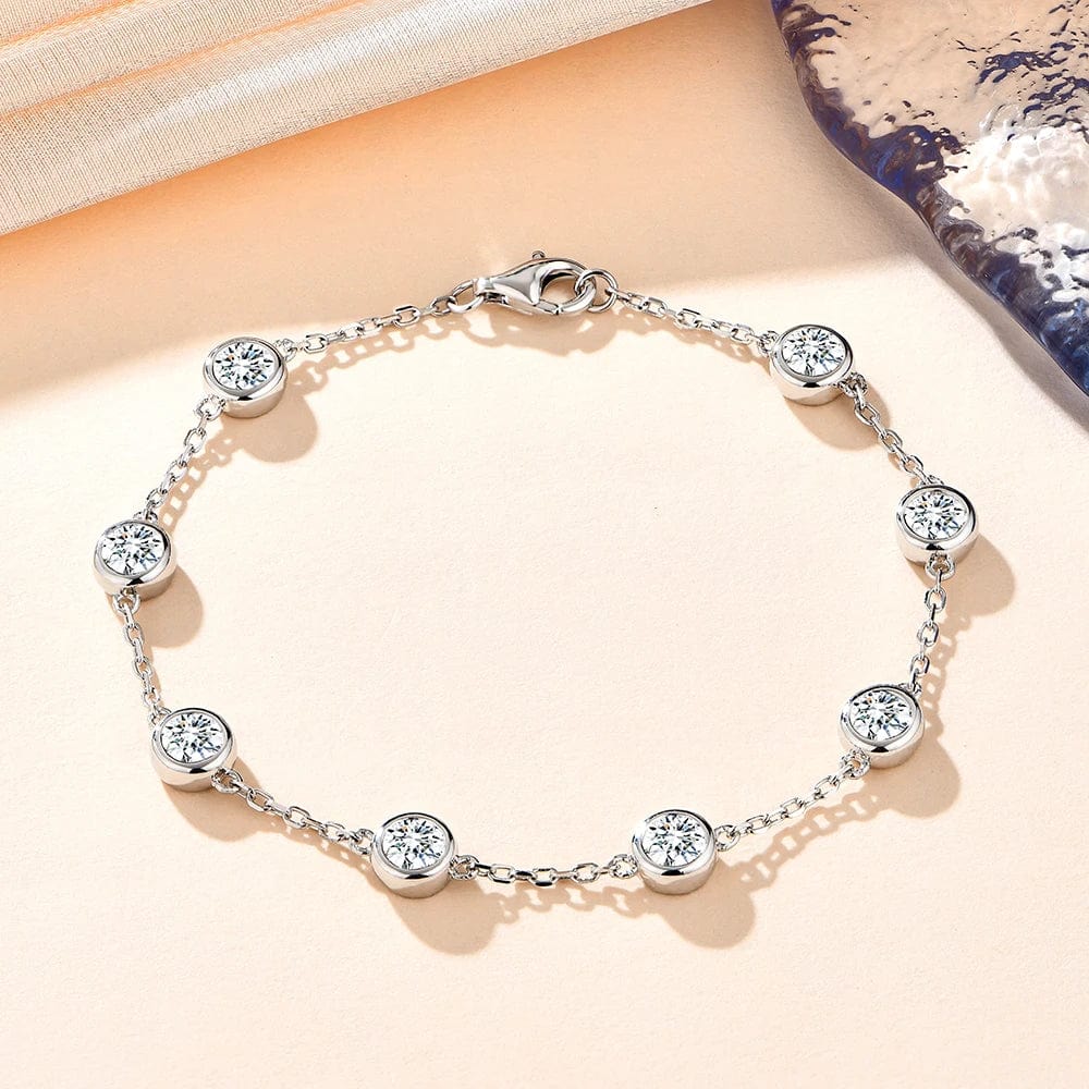 Bracelet Diamant Synthétique - vue 3