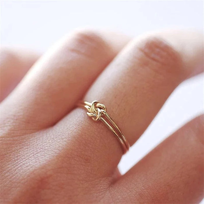 Bague Solitaire Or - vue 1