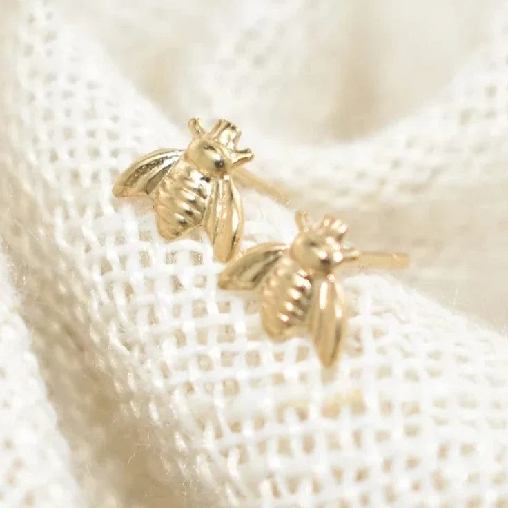 Boucle d’oreille Abeille - vue 2