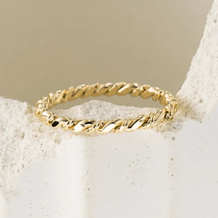 Bague Or Jaune Femme - vue 1