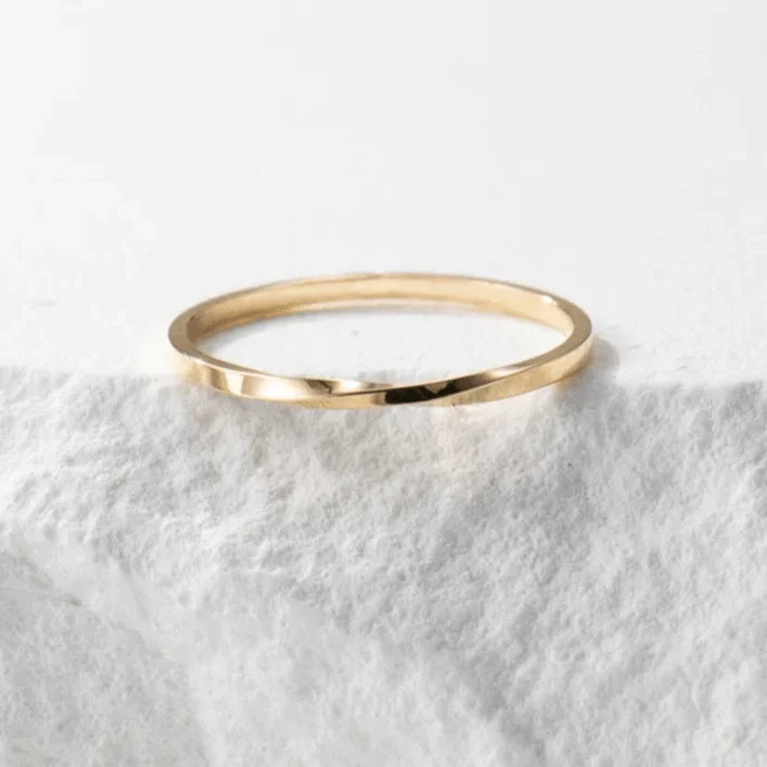 Bague Anneau Or - vue 1