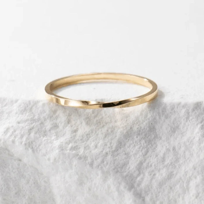 Bague Anneau Or - vue 1