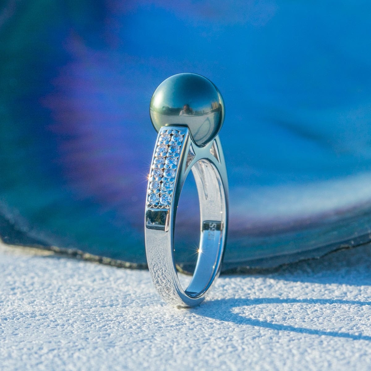 Bague Perle de Tahiti Aéna - vue 3