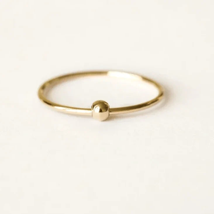 Bague Or Solitaire - vue 1