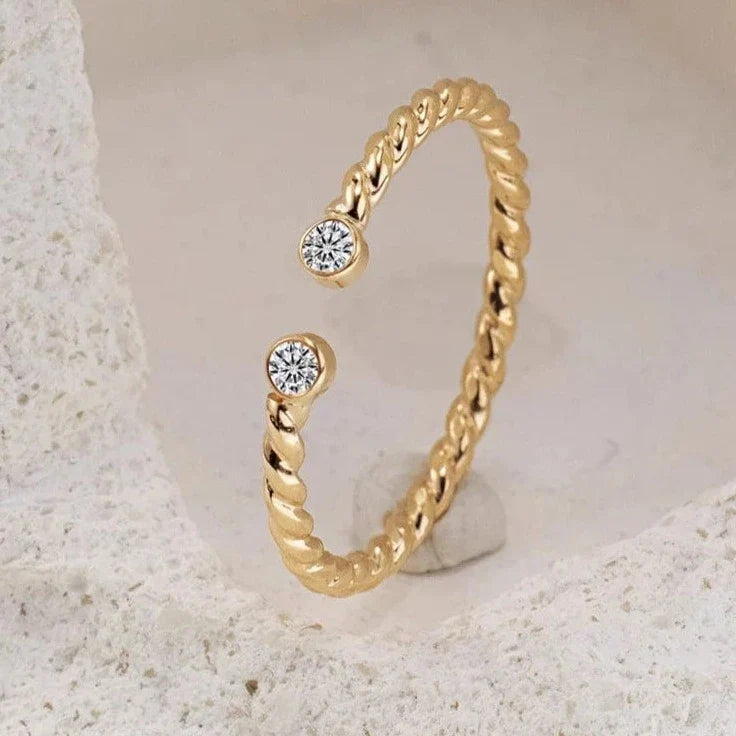 Bague de Fiançaille Minimaliste - vue 1