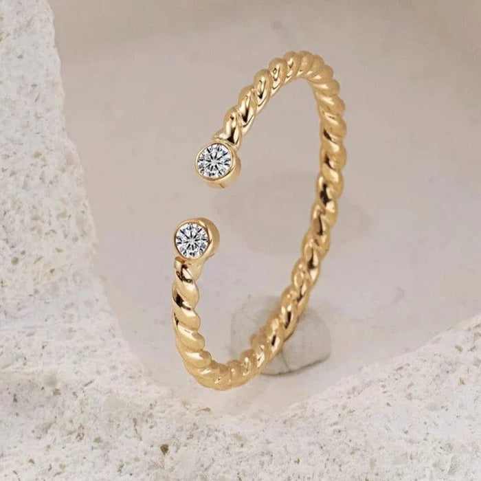 Bague de Fiançaille Minimaliste - vue 1