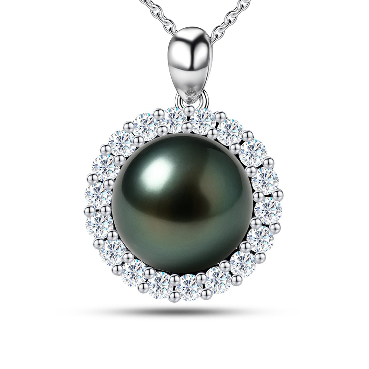 Pendentif Perle de Tahiti Louna - vue 1