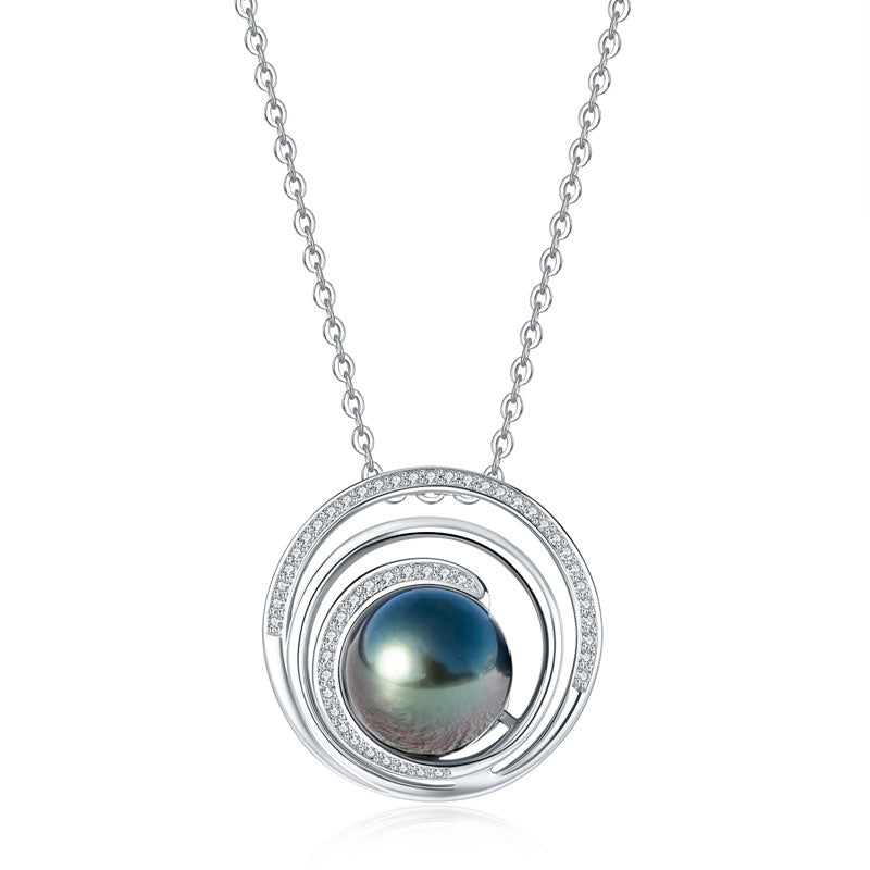 Pendentif Perle de Tahiti Diamant - vue 1