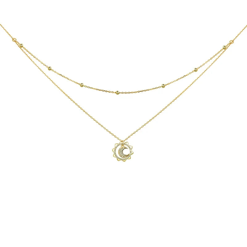 Pendentif Lune et Soleil - vue 5