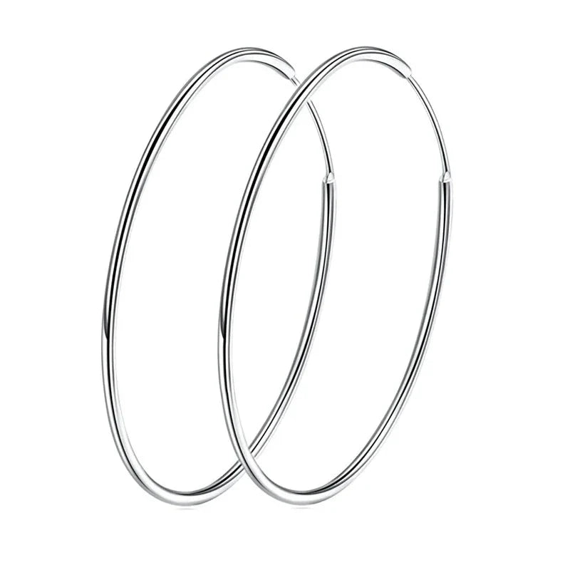 Créole Boucle d’oreille Argent - vue 1