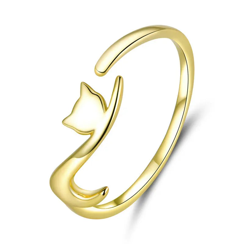 Bague Chat - vue 5