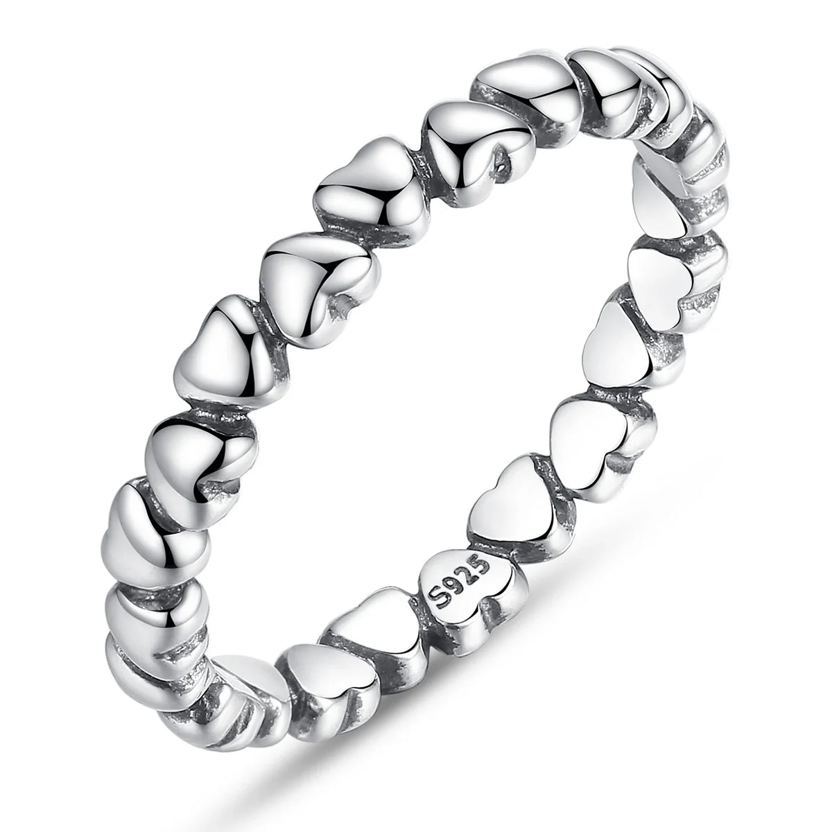Bague Coeur Noir - vue 4