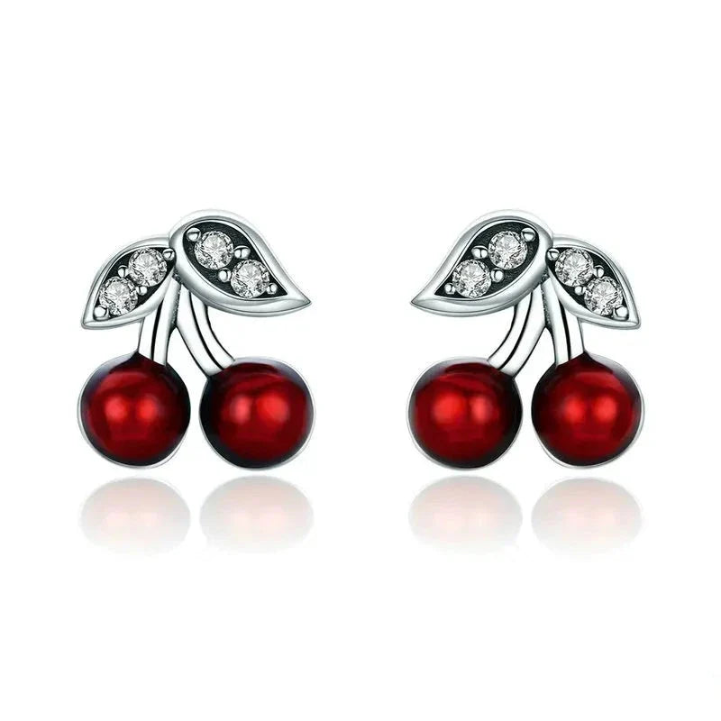 Boucle d’oreille Cerise - vue 1