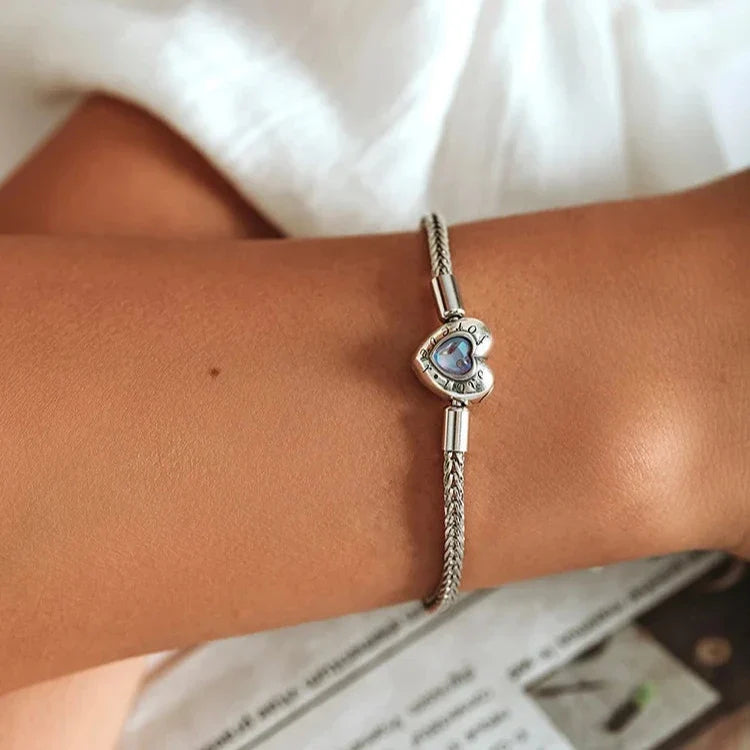 Bracelet Coeur Bleu - vue 5
