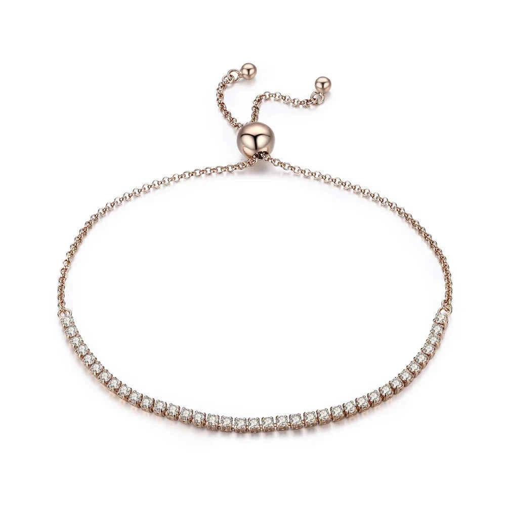 Bracelet Argent Tennis - vue 4