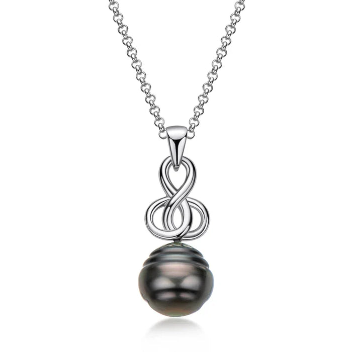 Collier de Perles Noires de Tahiti - vue 1