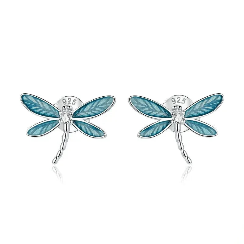 Boucle d’oreille Libellule - vue 1