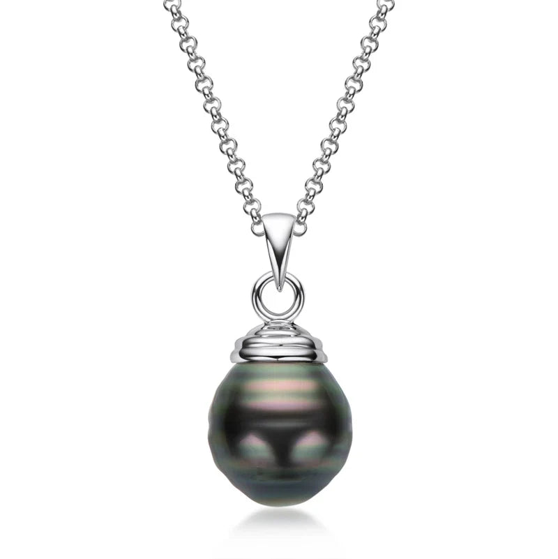 Collier avec Perle de Tahiti pour Femme - vue 1