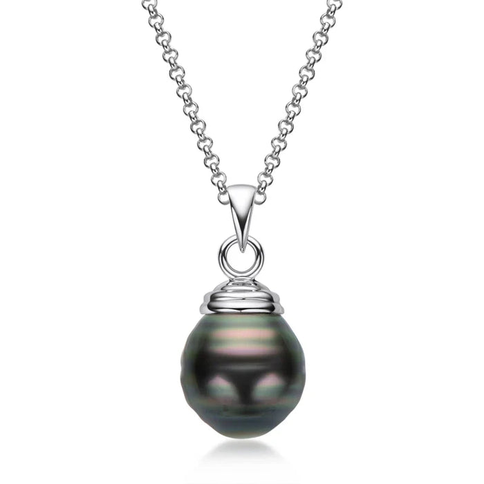 Collier avec Perle de Tahiti pour Femme - vue 1
