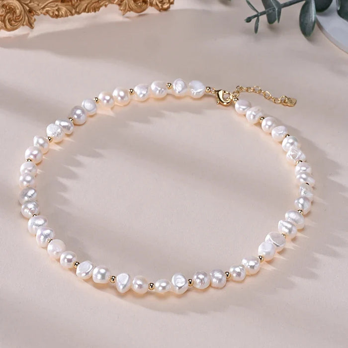 Collier Perle Baroque - vue 1