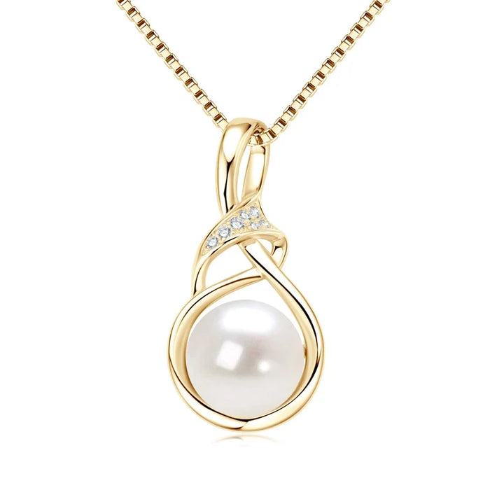 Pendentif en Perle de Culture - vue 1