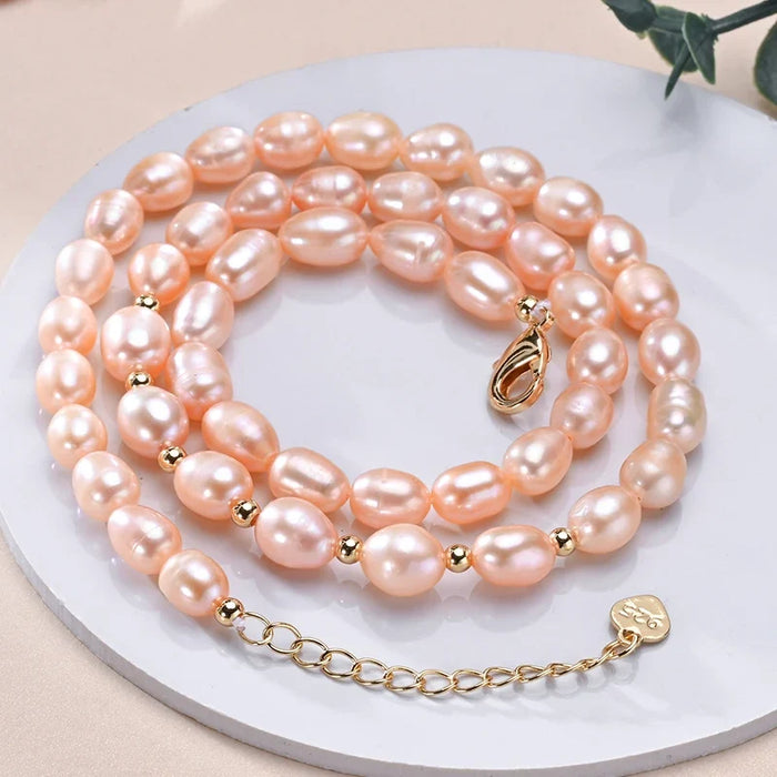 Collier Perles Naturelles - vue 1