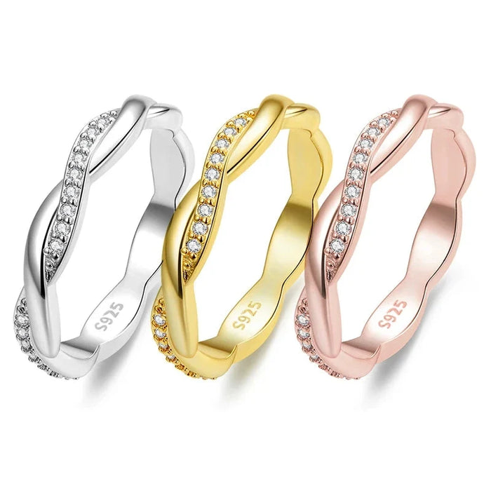 Bague Torsadée - vue 1