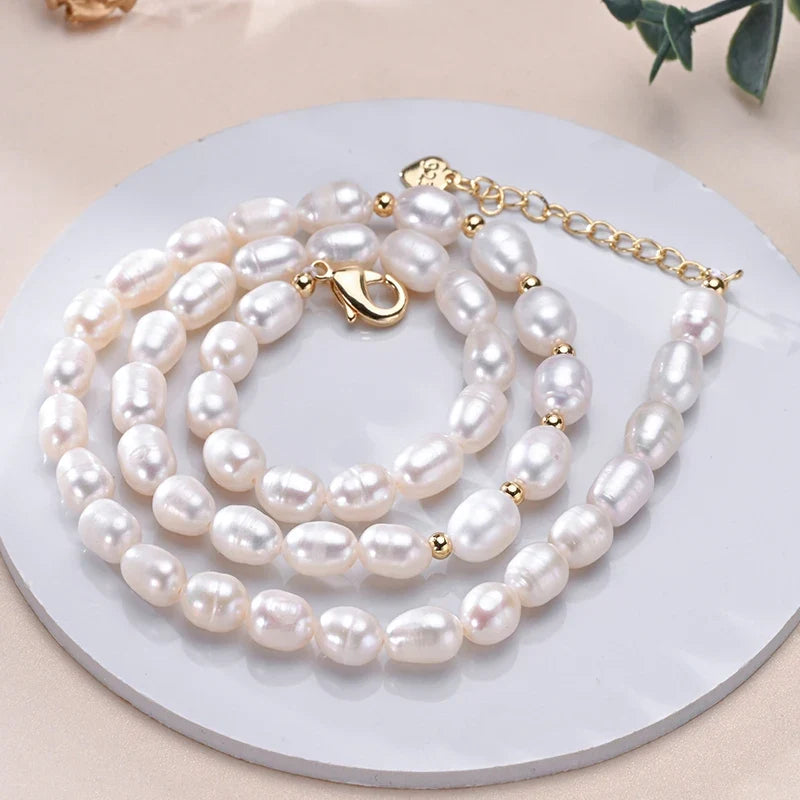 Collier Perles Naturelles - vue 4